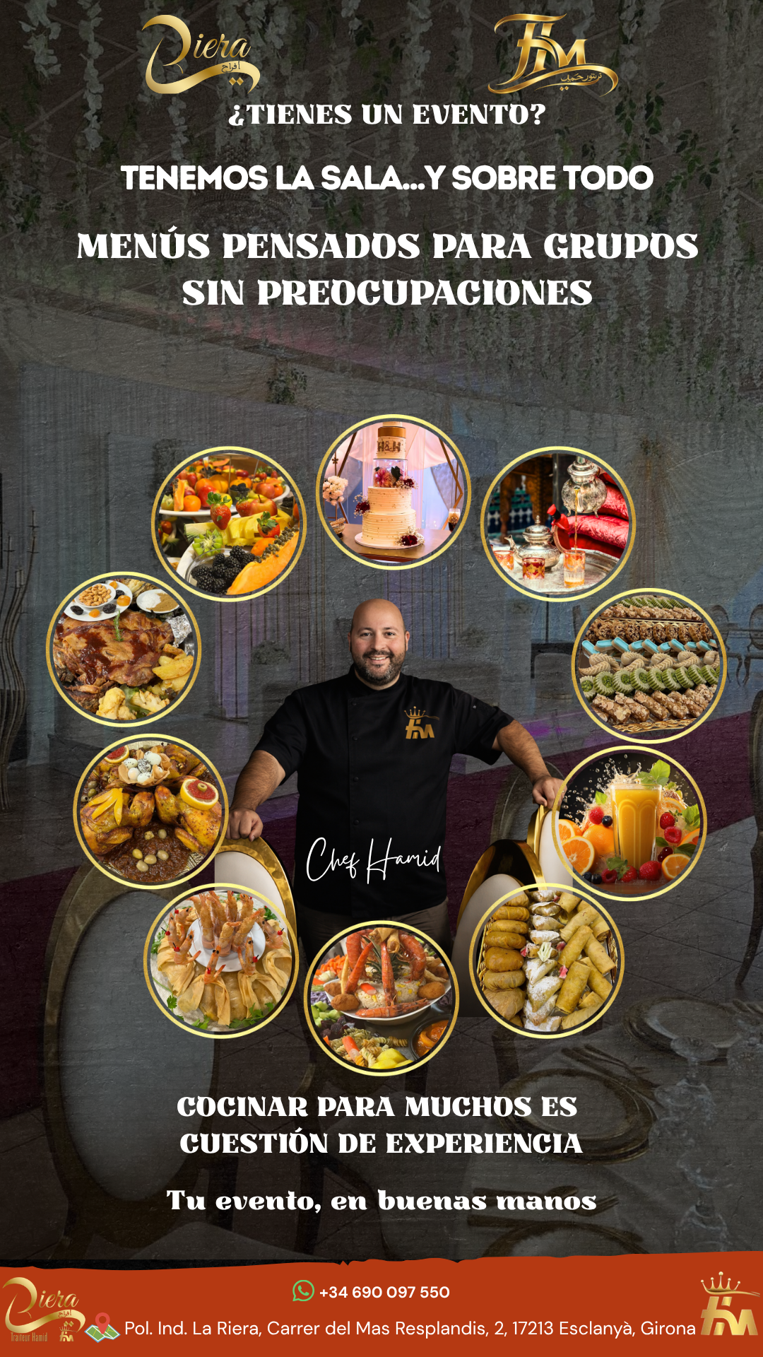 La Riera Afrah – Restaurante y Eventos en Costa Brava